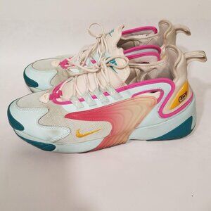NIKE Air Zoom 2K Women's 11 Teal Tint University Gold-Spirit Teal CJ9924-300